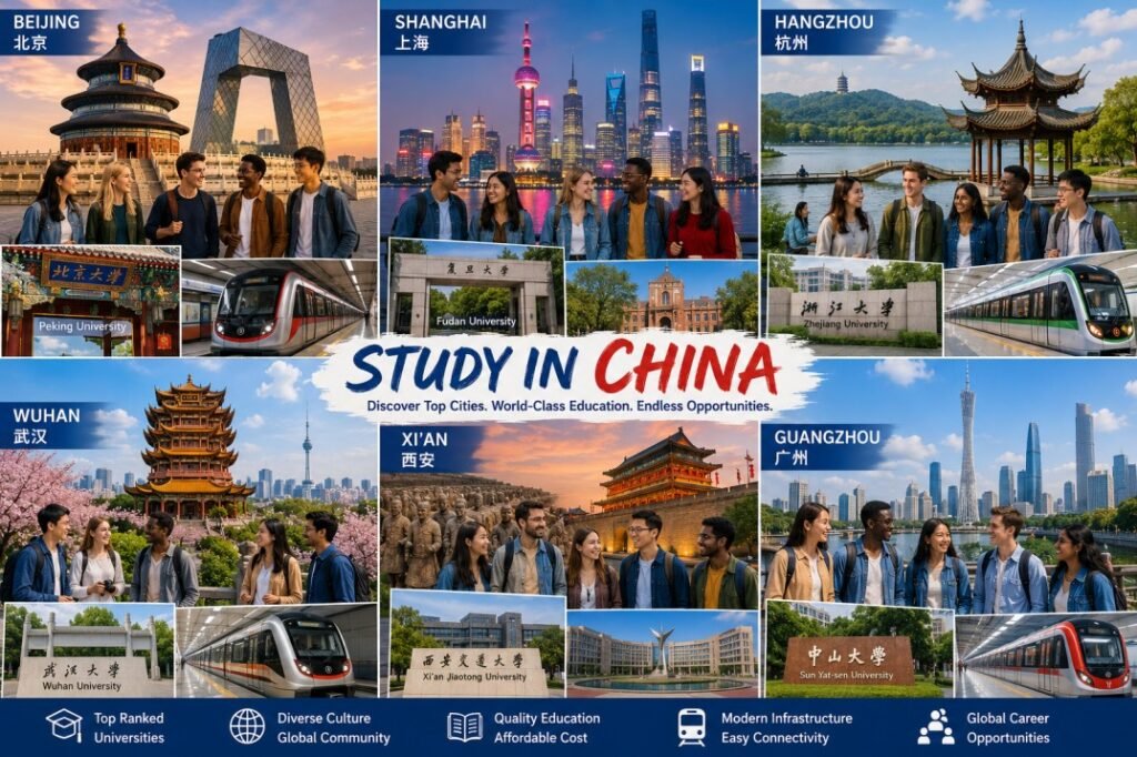 Best Cities to Study in China