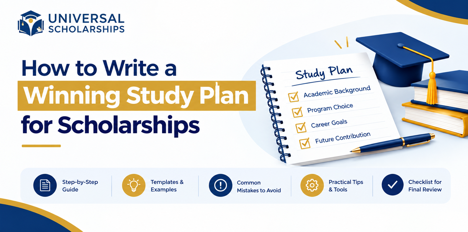 How to Write a Winning Study Plan for Scholarships