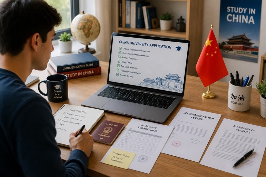 Step-by-Step Guide to Apply for a Chinese University